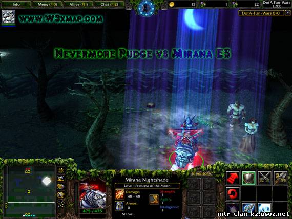 Nevermore Pudge vs Mirana ES